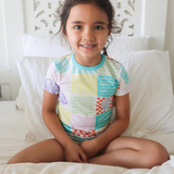 PJ voor kinderen Shortie Set Zeeschelp