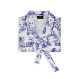 Damesbadjas Bamboe Toile de Jouy