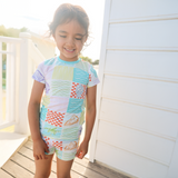 PJ voor kinderen Shortie Set Zeeschelp