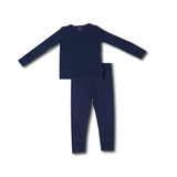 PJ-set voor kinderen Ribbed Roze