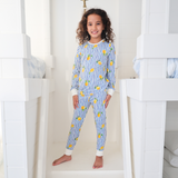 Kinder PJ Set Mediterannean Lemons