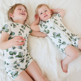 Kinderen Shortie PJ-set Greenery