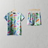 Kinderen Shortie PJ-set Surf