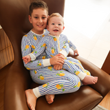 Kinder PJ Set Mediterannean Lemons