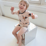 Kinderen Shortie PJ-set Safari